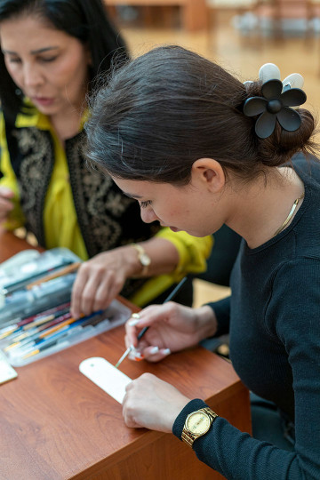 Master class within the framework of the International Exhibition "The legacy that reaches beyond its time"