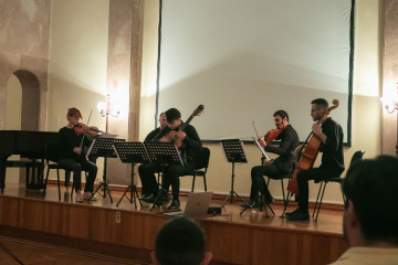 "Muzeydə Musiqi Gecələri" layihəsi çərçivəsində keçirilən "Ustaddan tələbəyə" adlı portret- konsert