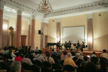 "Muzeydə Musiqi Gecələri" layihəsi çərçivəsində keçirilən "Ustaddan tələbəyə" adlı portret- konsert