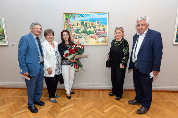 20th anniversary of Saküder. Azerbaijani-Turkish exhibition of fine art "Inspiration of Anatolia", devoted to brotherly relations between Azerbaijan and Turkey.