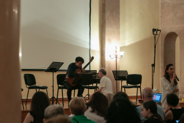 "Muzeydə Musiqi Gecələri" layihəsi çərçivəsində keçirilən "Ustaddan tələbəyə" adlı portret- konsert