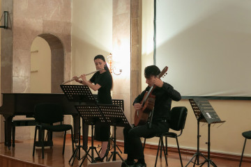 "Muzeydə Musiqi Gecələri" layihəsi çərçivəsində keçirilən "Ustaddan tələbəyə" adlı portret- konsert