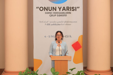 “Onun yarısı” adlı gənc rəssamların qrup sərgisi