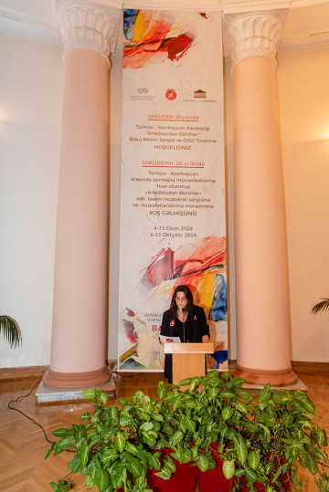 20th anniversary of Saküder. Azerbaijani-Turkish exhibition of fine art "Inspiration of Anatolia", devoted to brotherly relations between Azerbaijan and Turkey.